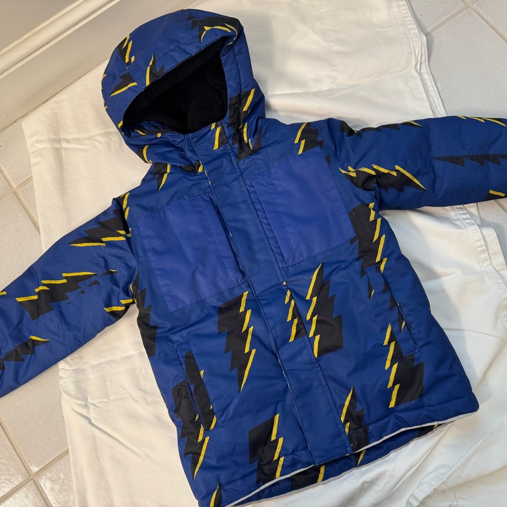 Hanna Anderson kids print Snow Jacket, 5